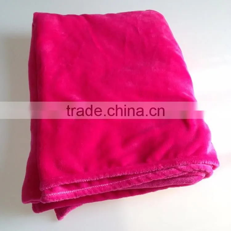 Fleece blanket polyster thermal print