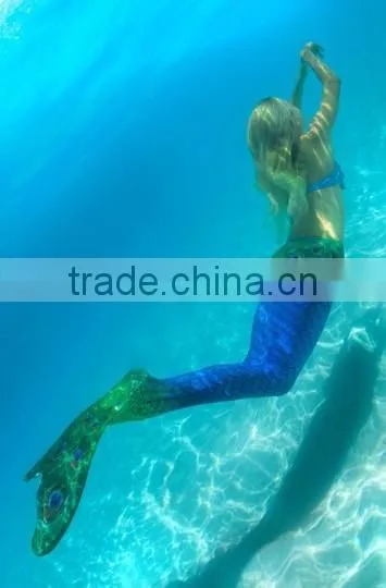Boys swimmable mermaid tail