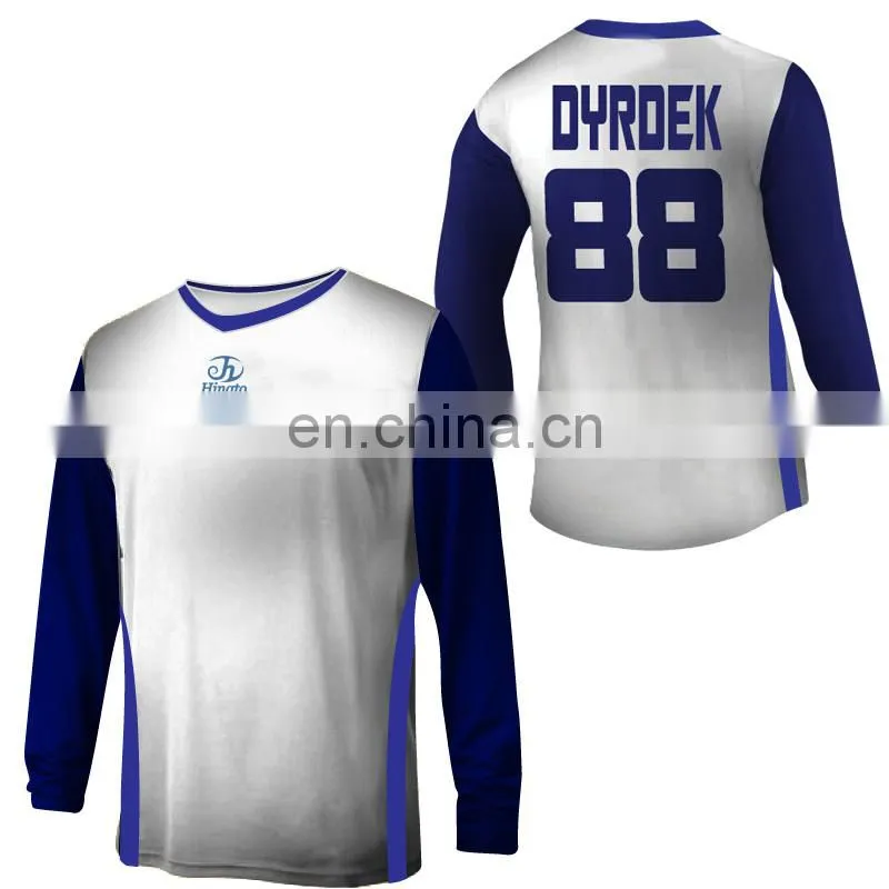 quality sublimated blank soccer jersey
