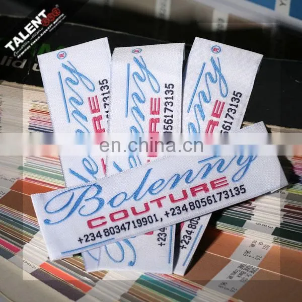 custom private wovenlabel for clothing