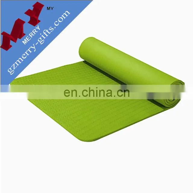 Gym home exercise wholesale eco yoga mat tpe with vent bag