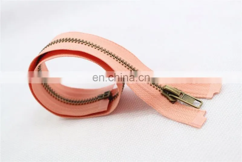 6 Colors Available,Close-open Metal Zippers With Pearl Slider, Multi-color #5 Zippers For DIY Sewing