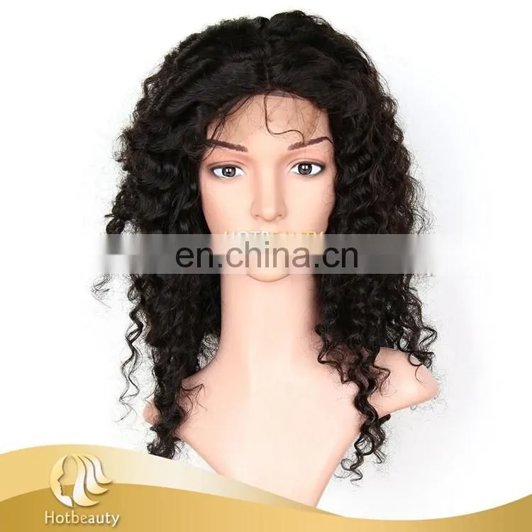 Wholesale Custom Kinky Curly Virgin Human Handmade Wig
