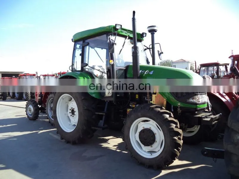 Big 4wd new 1104 tractor with different farmmig implements