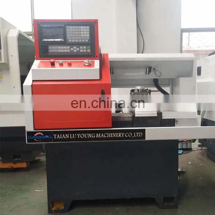 China high speed horizontal 2 axis mechanical mini cnc lathe for sale