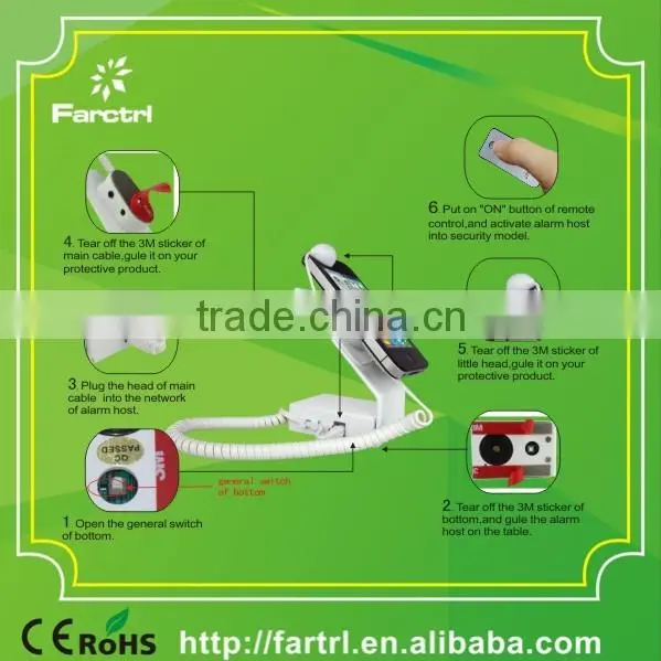 Wholesale manufacturers Smartphone anti-theft alarm system phone alarm aluminum material