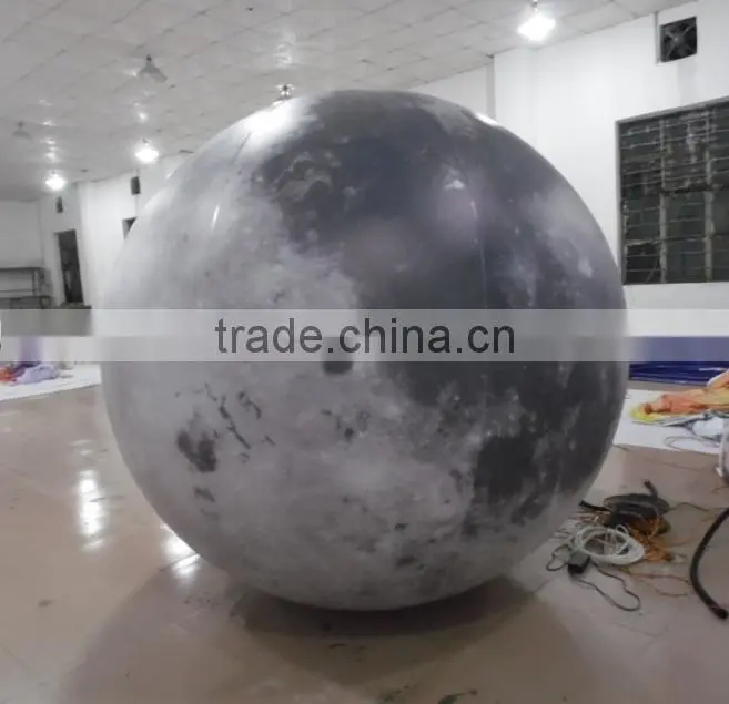 Custom inflatable moon ball,inflatable moon