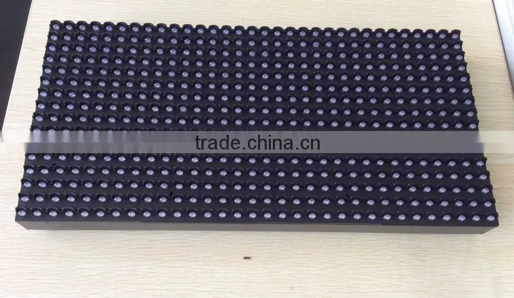 wholesale price 320*160mm 16x8 HUB12 1/4 scan static blue single color p20 outdoor led display module for pharmacy cross