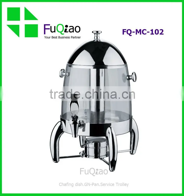 Service Equipment Customed Logo Drink Dispenser Stainless Single Bowl Juice Dispenser Cooler