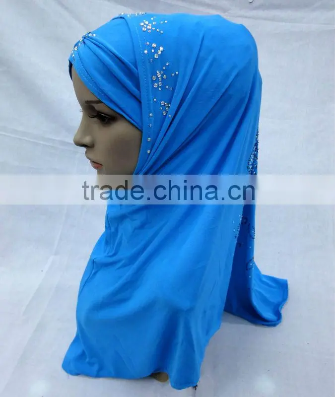 A455 Popular beaded al amira scarves HIJAB