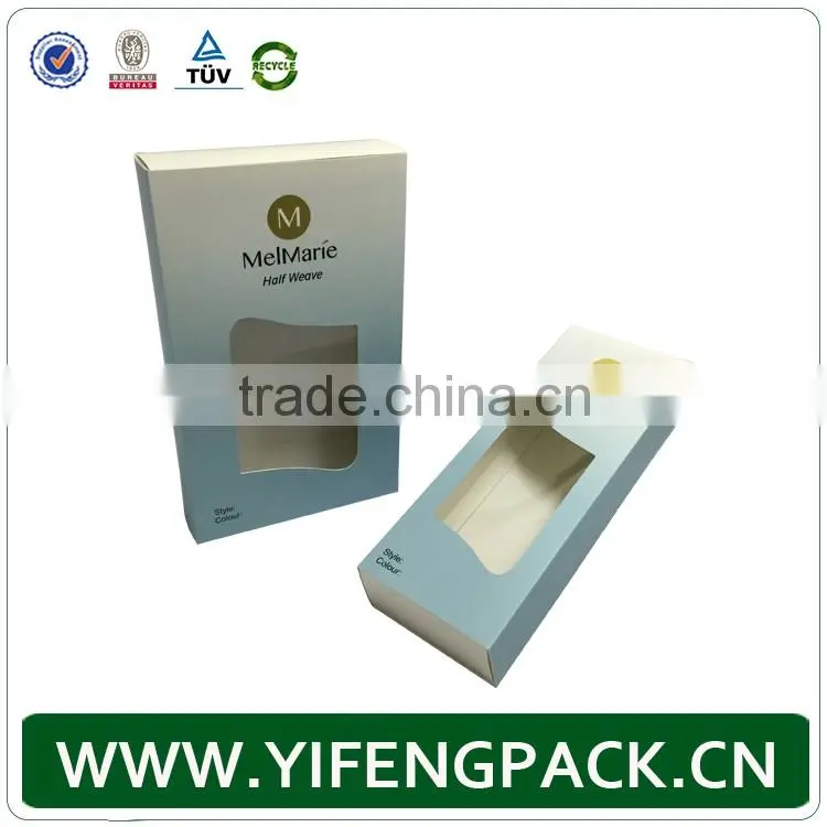 Custom design cosmetic folding gift paper perfume packaging box