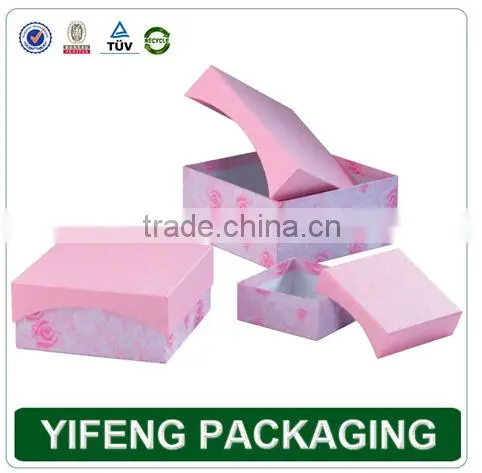 Wholesale fashionable silk scarf packaging box,scarf gift box