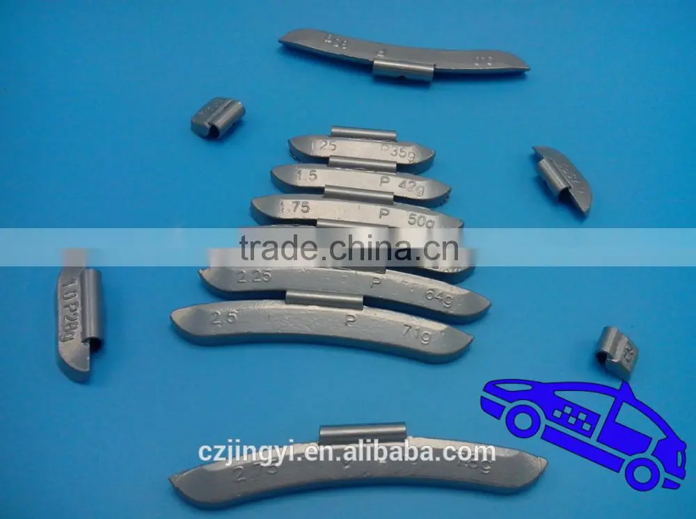 5-60g AW-Series Premium Zinc lead wheel balance weight for Alloy Rims