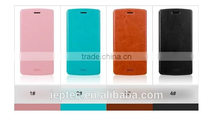 MOFi Original Phone Accessories Vintage PU Leather Flip Housing for OnePlus One, Celulares Back Cover Case for One Plus One