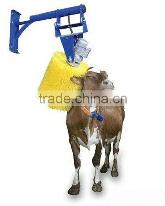 Crimped Yellow Polypropylene Brush for Cow Cattle