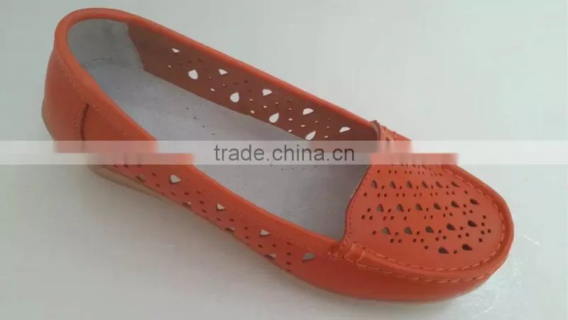 Most Popular Girls Pure Leather Slip On Shoes Handmade