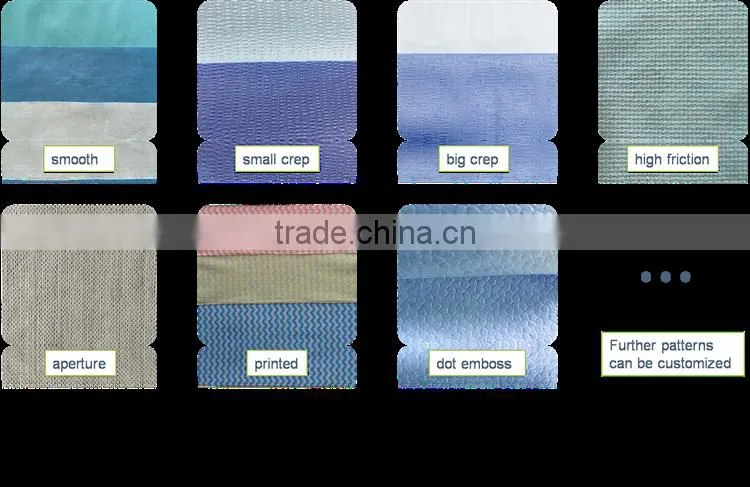 High quality CE certificated spunlace disposable nonwoven product