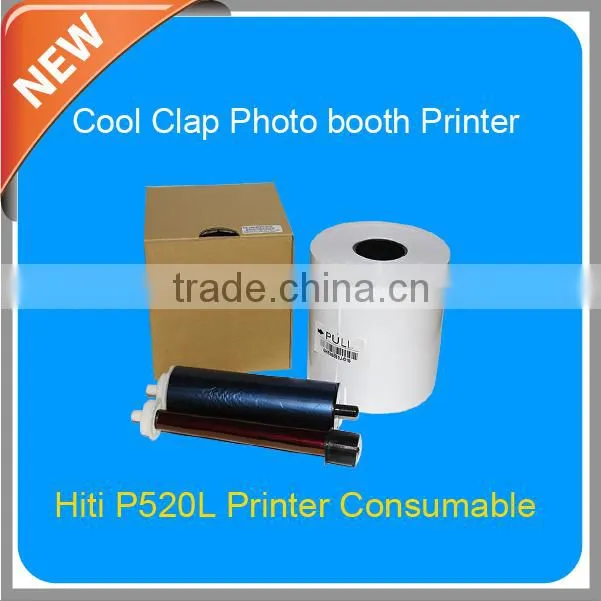 Hiti P520L Photo Paper and Ribbon 4x6 inches