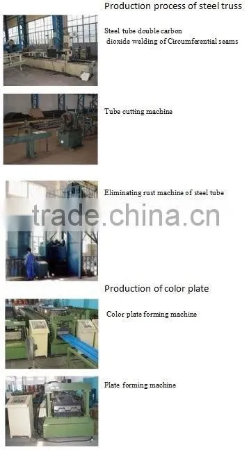 Space frame ball for prefabricated coal storage bin