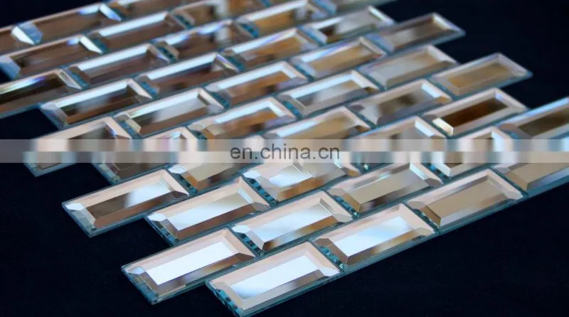 Outdoor Interior Transparent Crytal Solid 190X190X80mm Wall Decoration Glass Brick