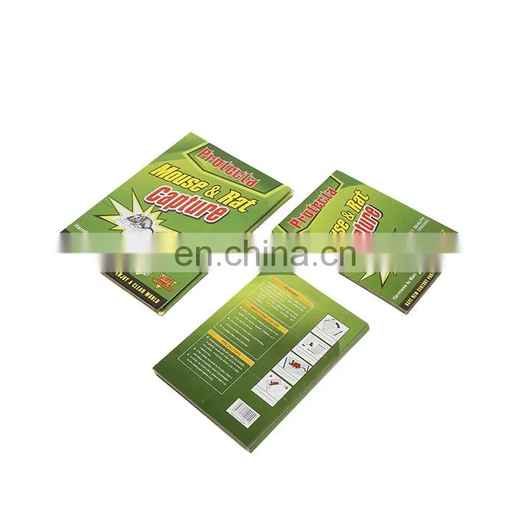 Yellow sticky insect killer insect mouse glue traps non-toxic mouse rat glue trap