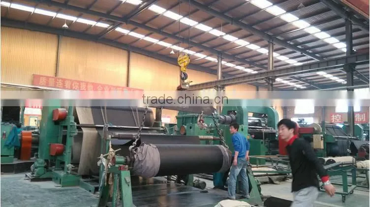 High quality anti-slip mat,corrugated rubber mat in qingdao