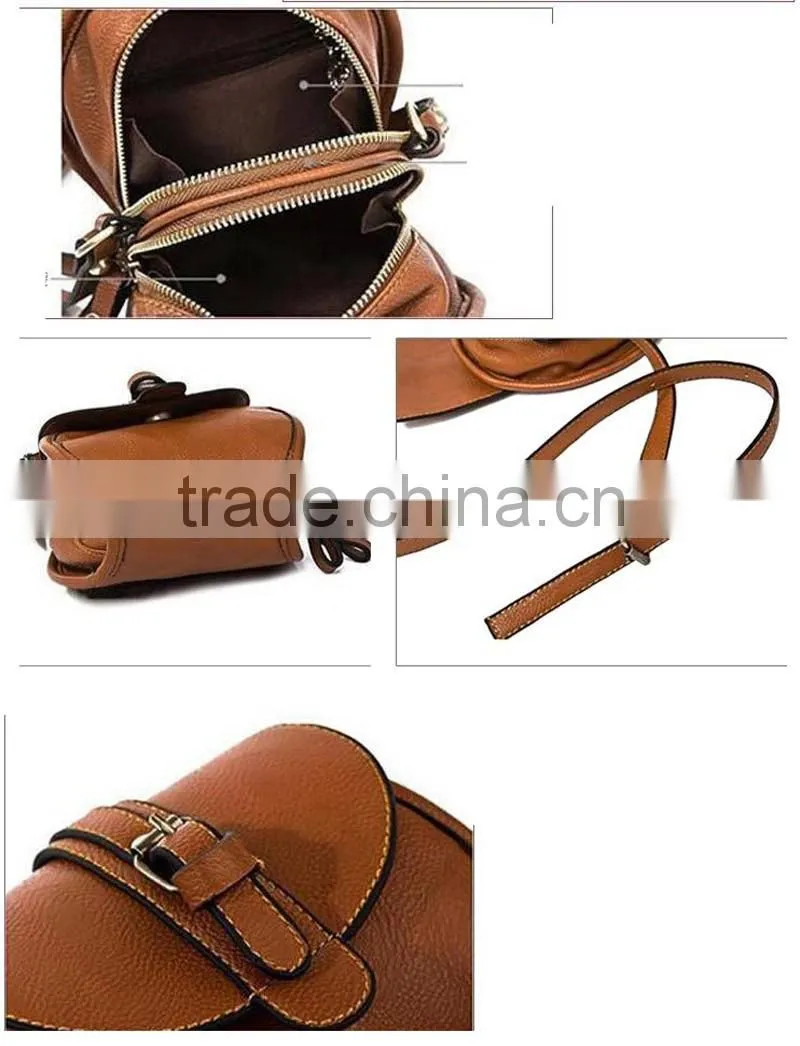 Fashion leather black shoulder handbag crossbody handbag flap casual bags women's bag