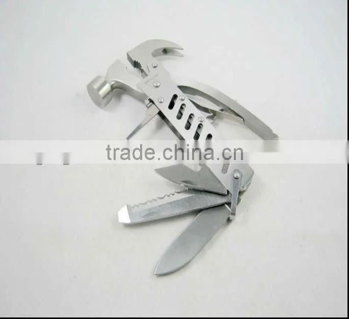 Stainless steel multi-functions nail hammer 2038A