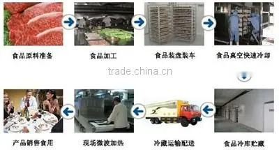 YBLQ hot sale food cooling machine vacuum fruit/vegetable/seafood cooling machine