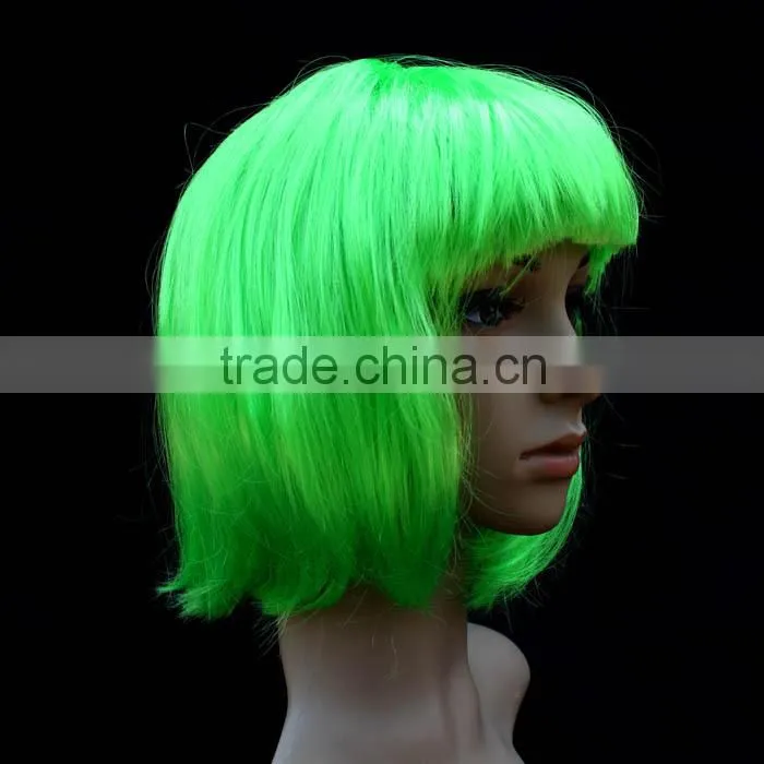 Hot sale artificial cosplay wig for girl