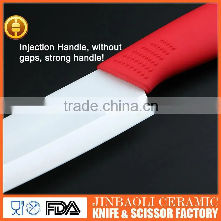 Top Quality ZrO2 Chef Knives Kitchen Ceramic Knives Set with Non-Slip Cutting Board