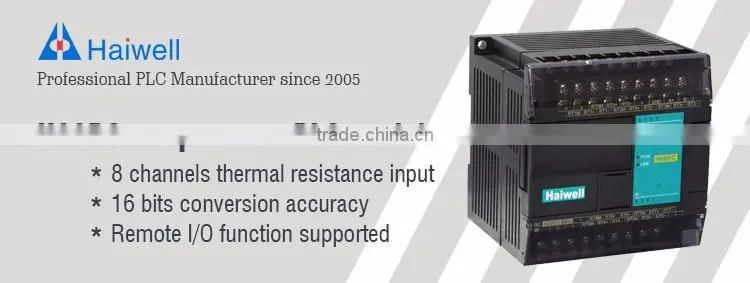 Haiwell H08RC PLC expansion module with thermal resistance for temperature control