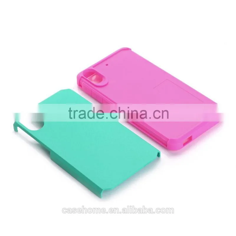 Shockproof Plastic Rubber Hybrid Impact Armor Case Cover For HTC Desire 626 626S