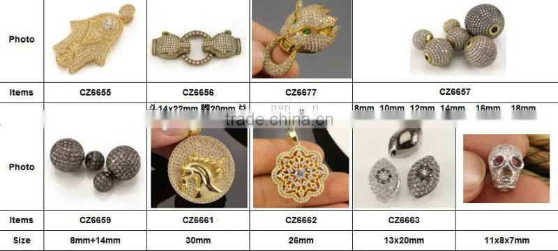 CZ6626 mirco cz pave bracelet flower charm connector,charms for bracelet making