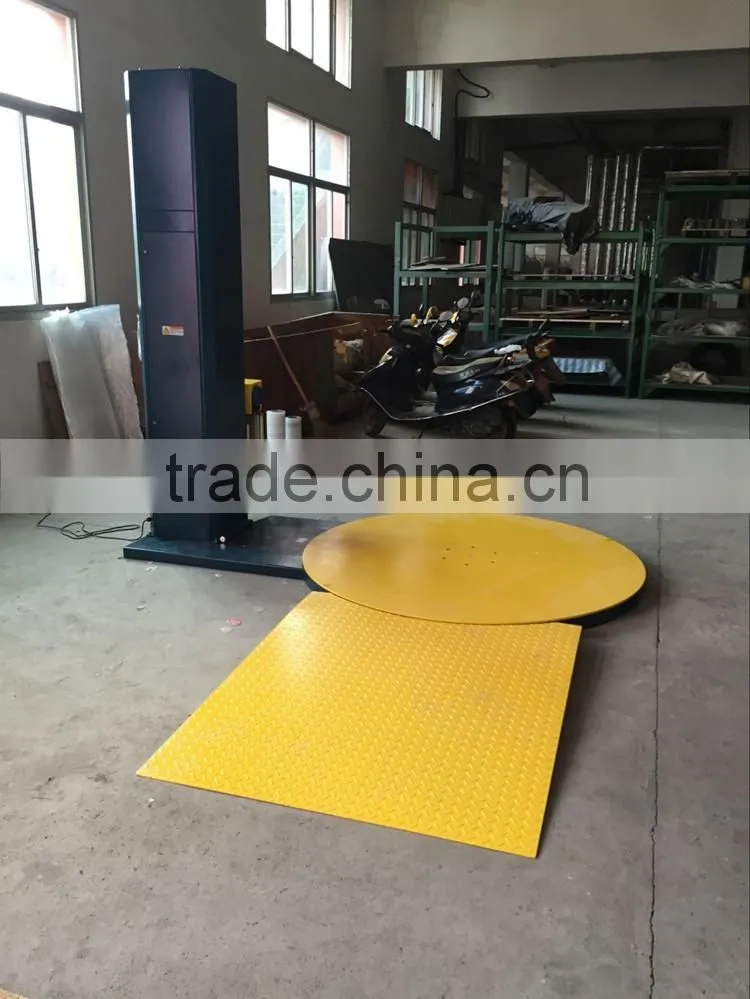 Automatic Pre tension pallet stretching wrapping machine