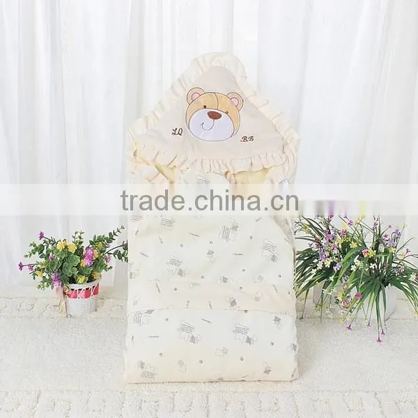 BB-MS-013 cotton best infant baby wrap blanket