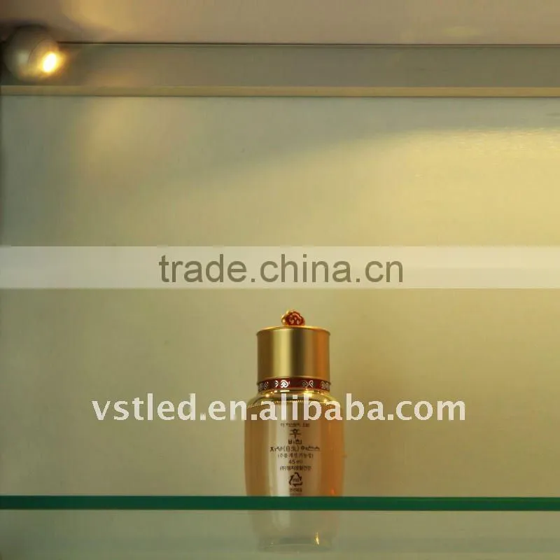 Led light for jewelry showcase