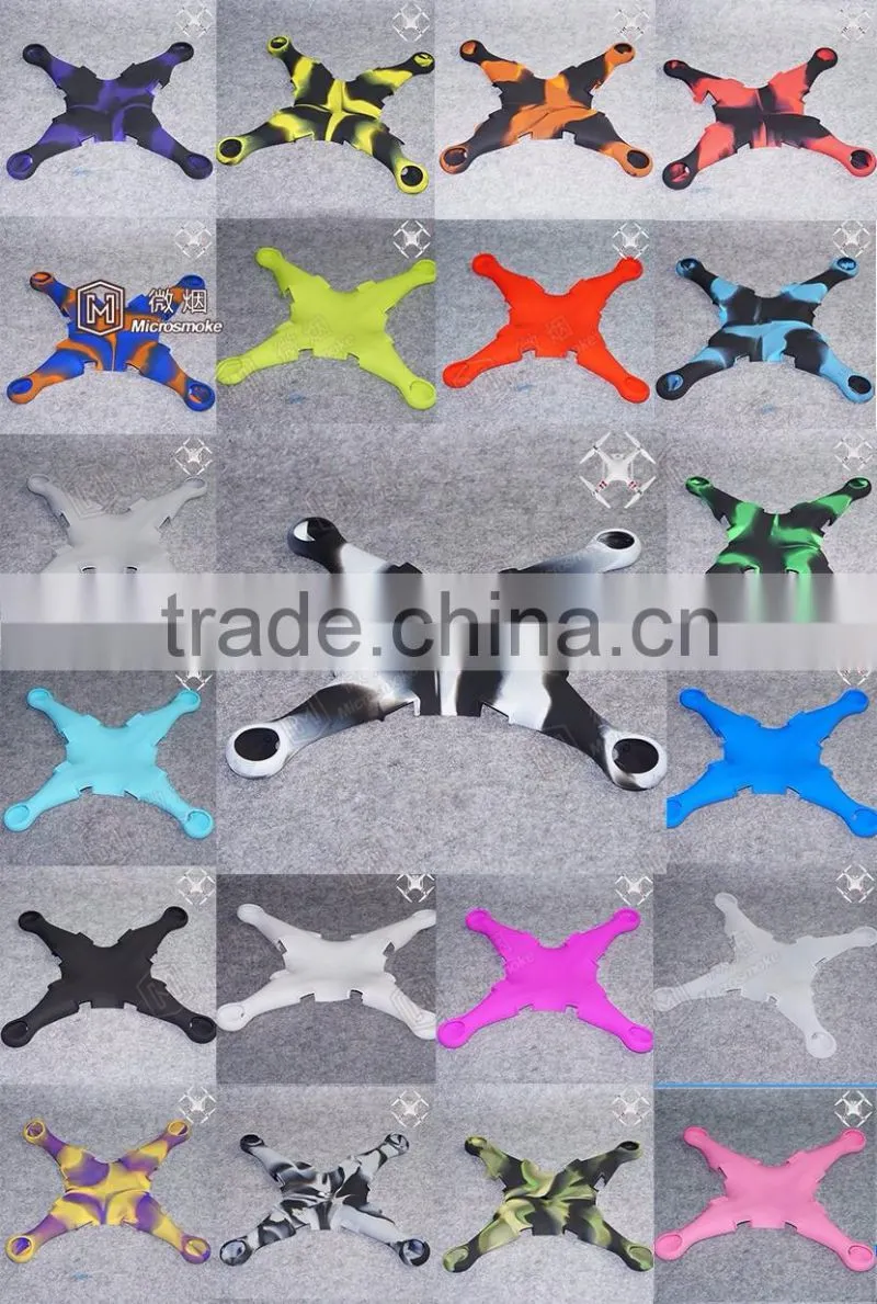 Unmanned Aerial Vehicl silicone case High quality phantom 3 silicone protector for unmanned aerial vehicle