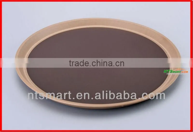 White Plastic Rectangular Serving Tray