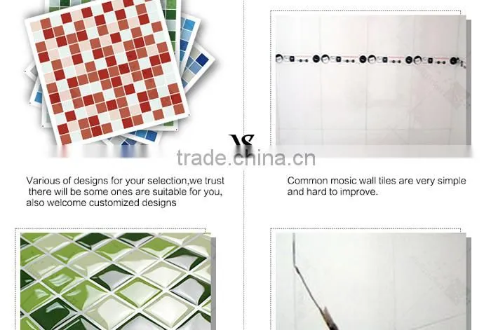 Yashi Oem printed wall sticker home decor kitchen with epoxy resin