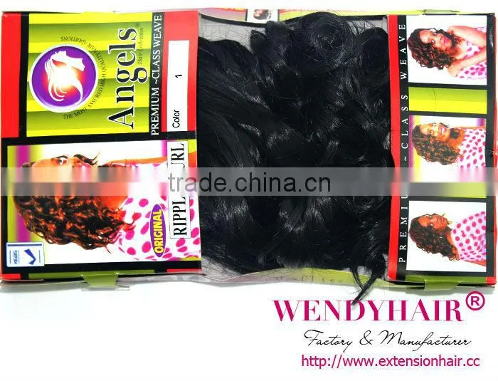 Peruvian Human Hair Angel Rippul Curl Packing Hair