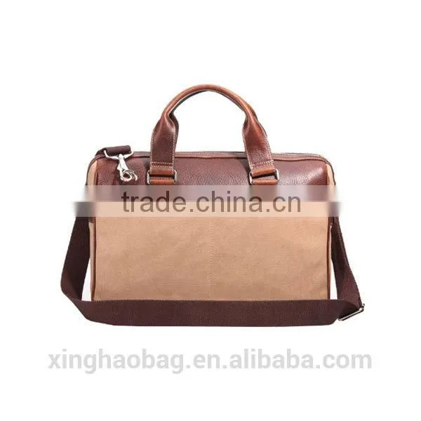 2014 fashional laptop bag Briefcase Wholesale with bag factory promotional laptop leather bag for men