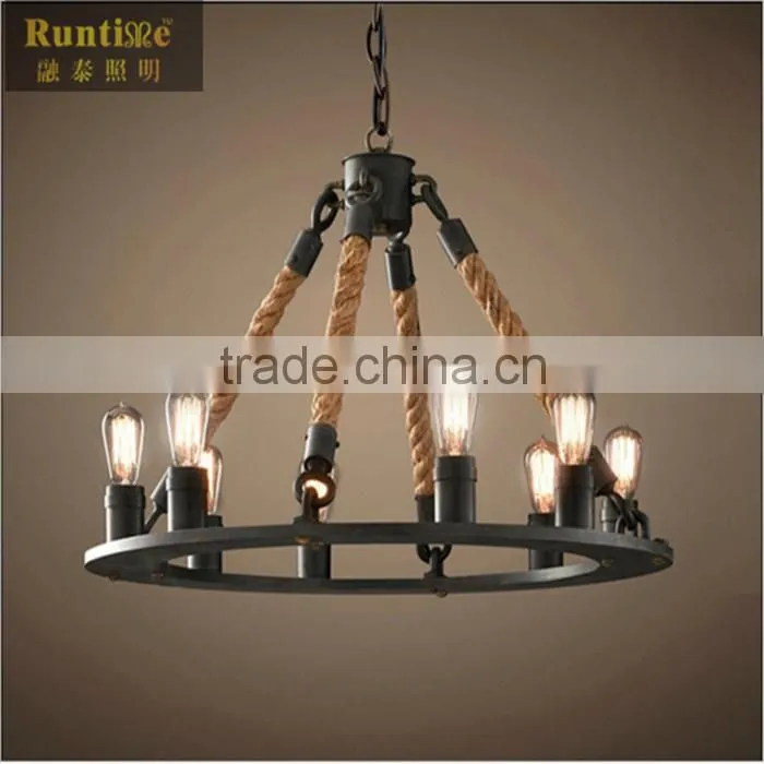 Iron wire pendant lamp hanging lamp chandelier modern pendant light fixtures
