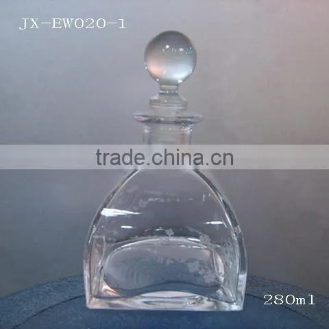 50ml square Reed diffuser bottles,Aroma diffuser bottles with cork for perfume oil