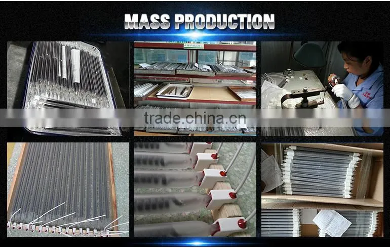 carbon fiber quartz heater tube infrared lamp