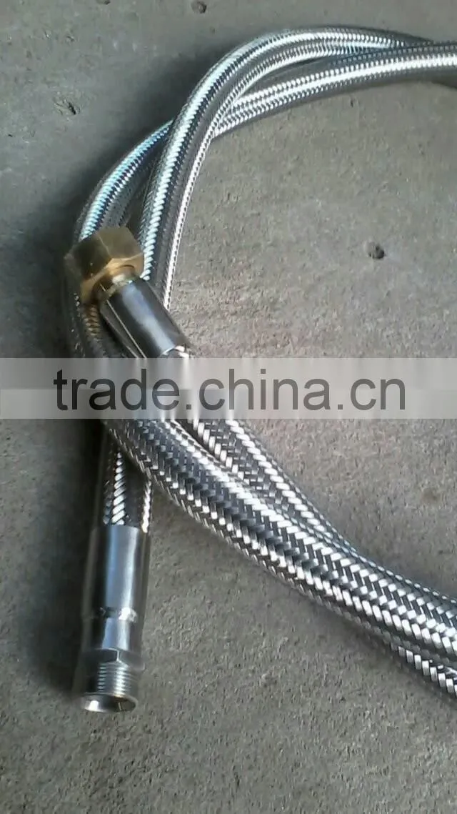 high quality PTFE hose PTFE Metal Hose for water and oil