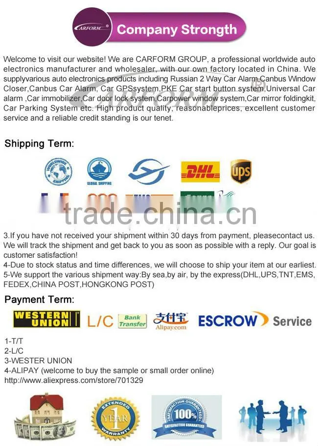 New upgrade starlionr A61 two way car alarm system with LCD remote engine start