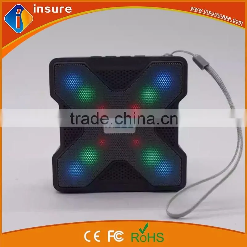 cheap mini mp3 speaker bluetooth led light