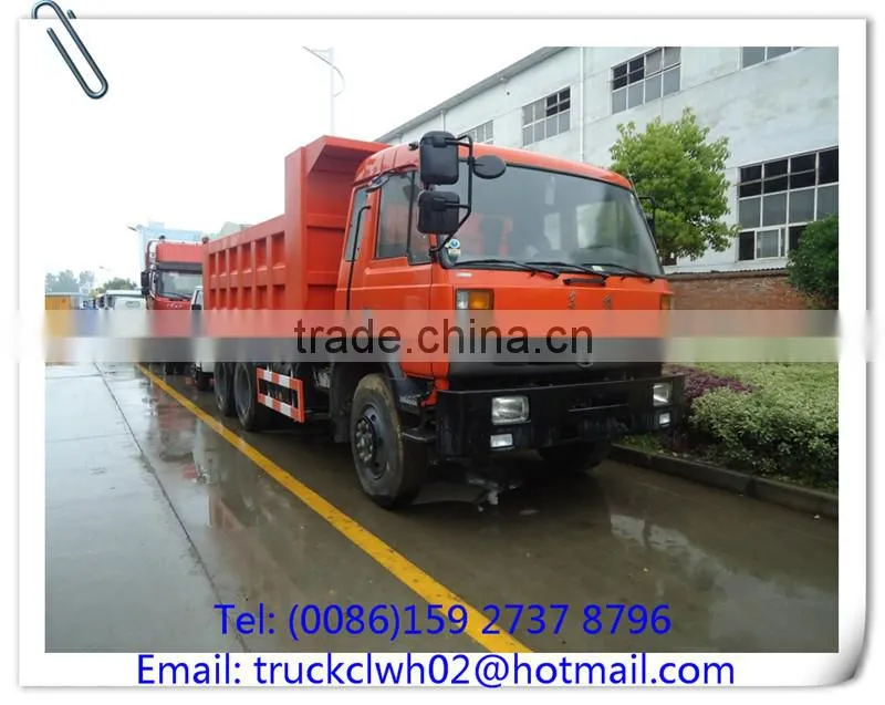 15-25 tons Sand Tipper Truck, 3 Axles Tipper Truck Capacity