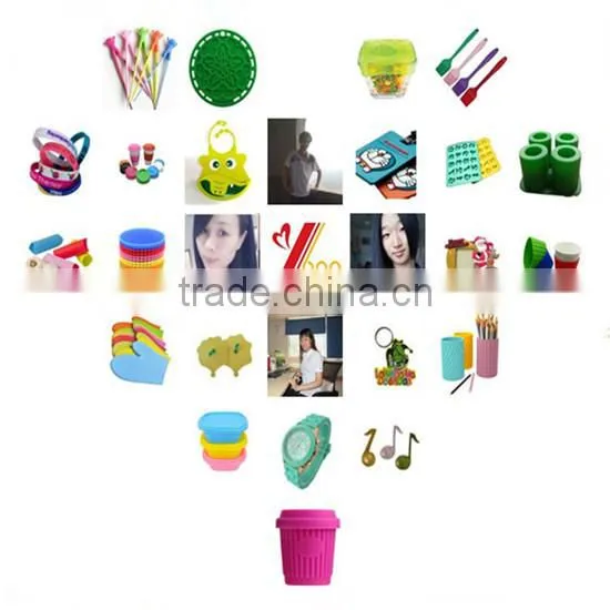 Wholesale Promotional Silicone Key Chain, Customized PVC keychain